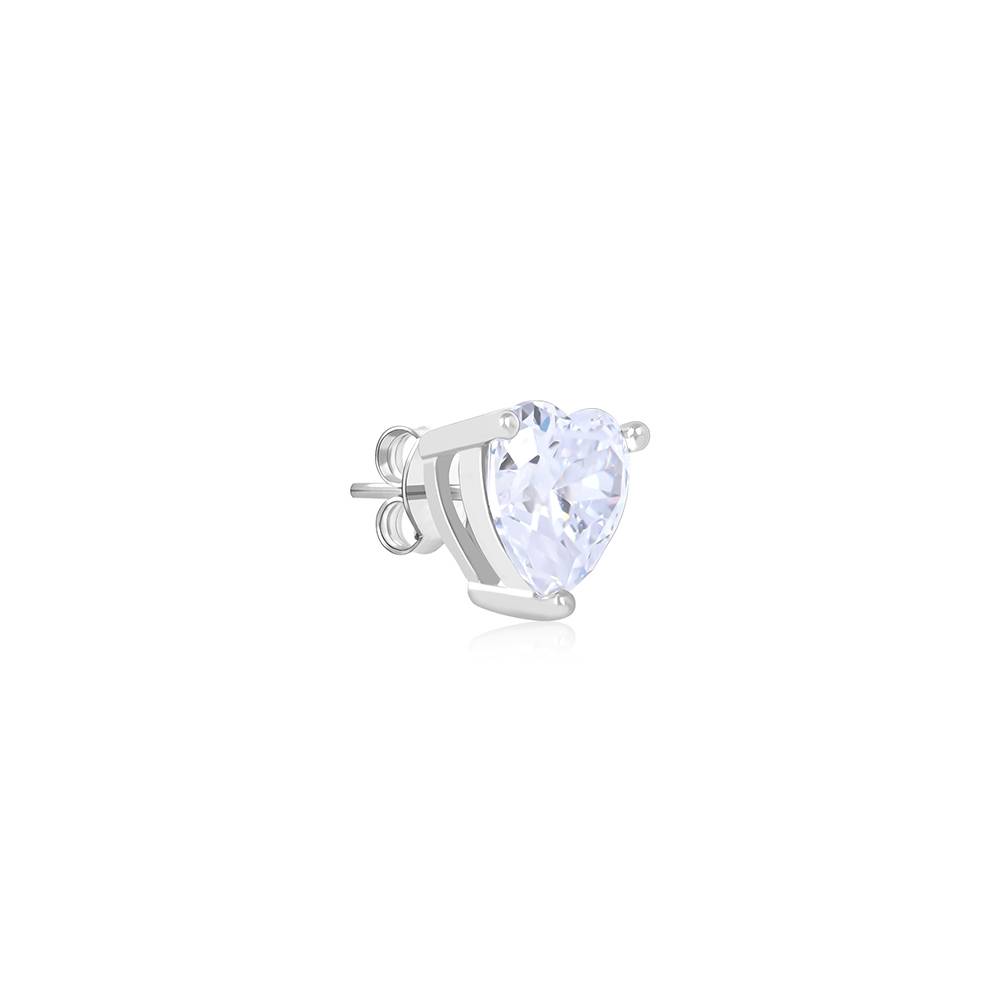 Classic Heart Stone Studs : GAER761
