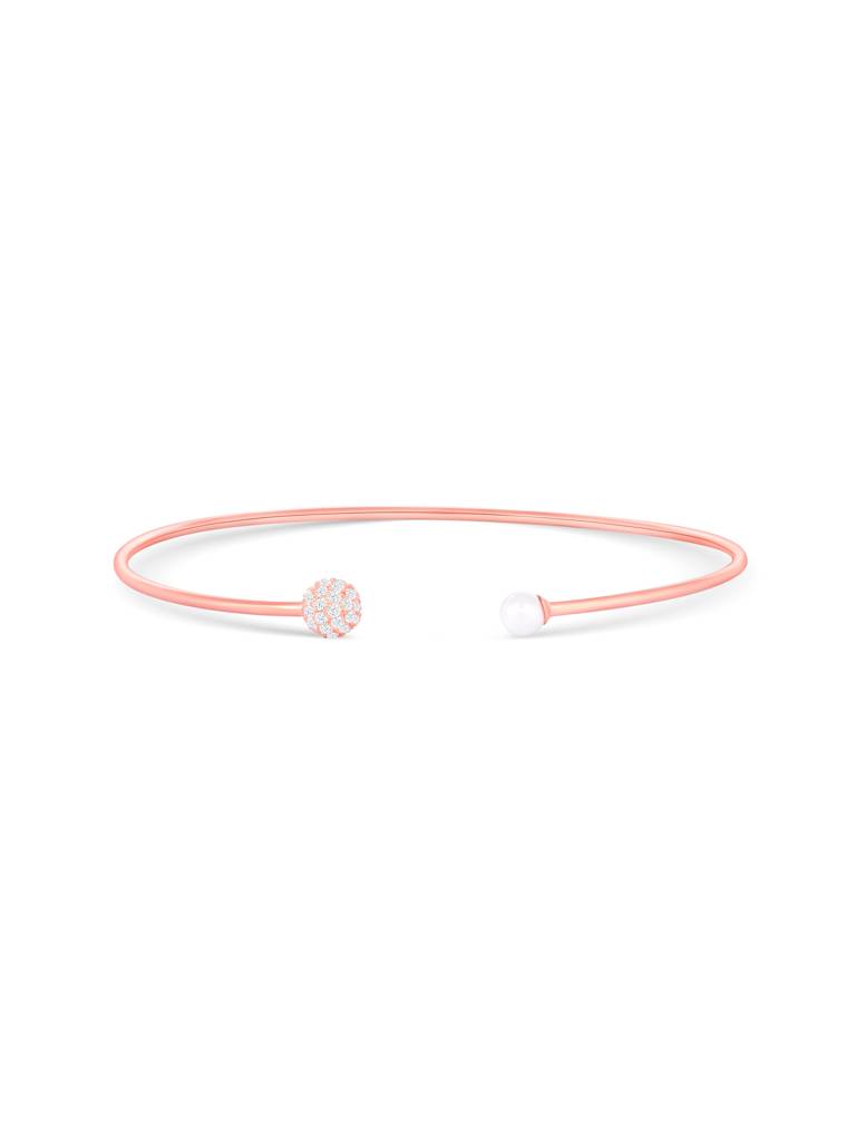 Pearl Orbit Silver Kada : GALB871