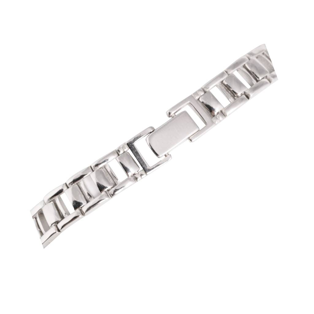 Jaguar Sprinter Luxe Silver Bracelet