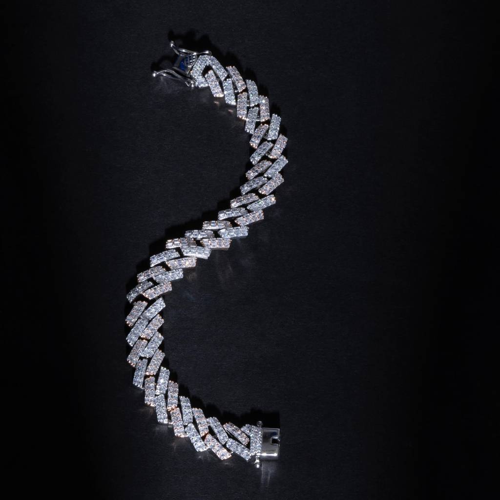 Harmony Fusion Cz Cuban Link Bracelet