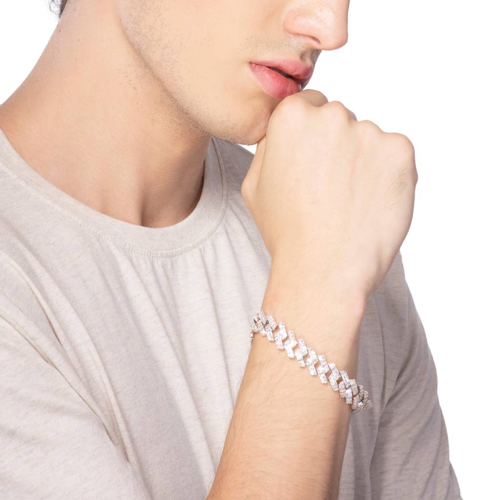 Harmony Fusion Cz Cuban Link Bracelet