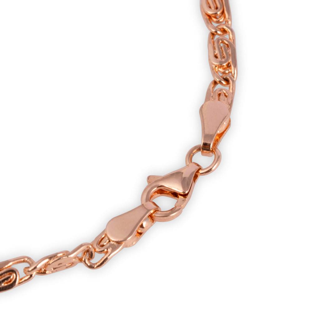 Sacred Serenity Cz Rosegold Chain Locket