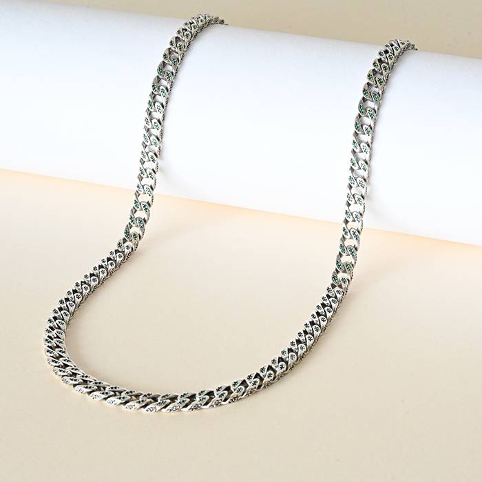 Nature'S Grace Silver Chain