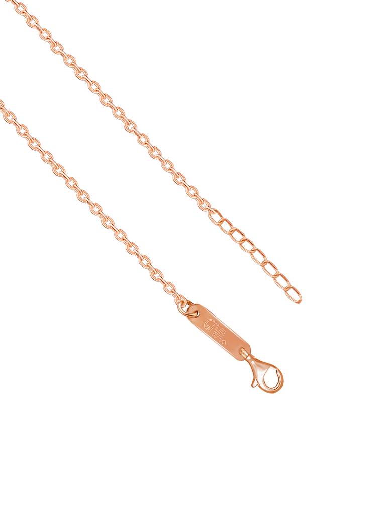 18K Yellow Gold Rose Gold Gracious Chain : GDCH013