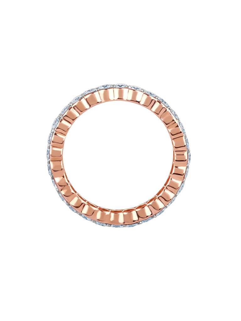 14K Rose Gold Thalia Diamond Ring : GDLBBR023