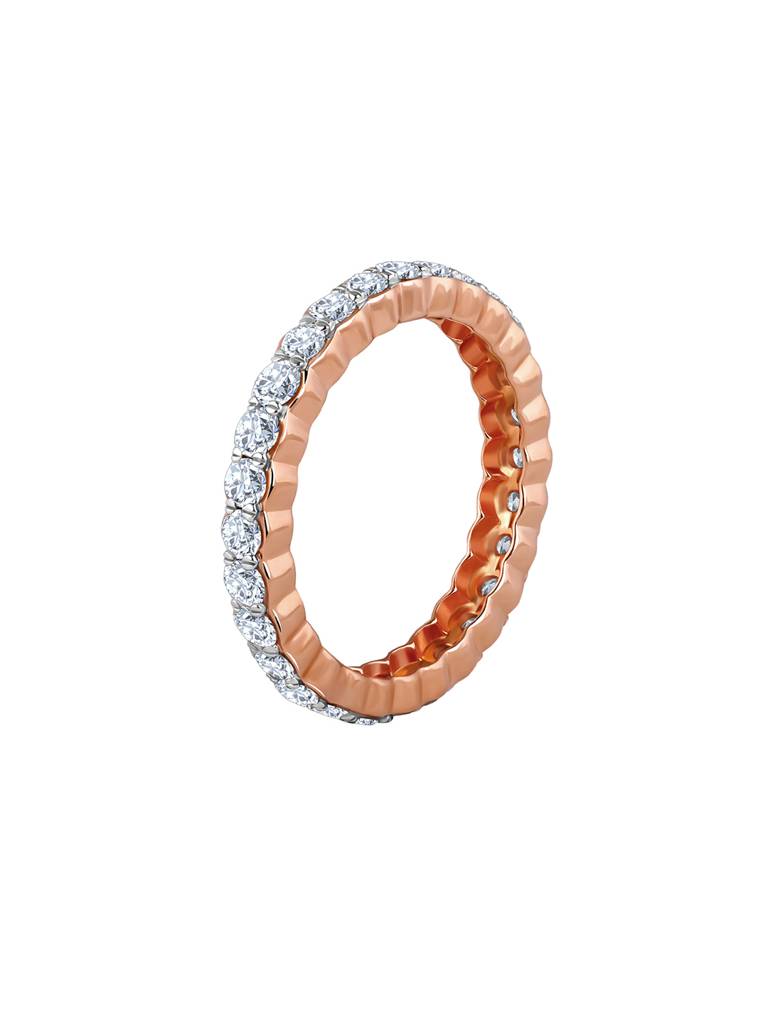 14K Rose Gold Thalia Diamond Ring : GDLBBR023