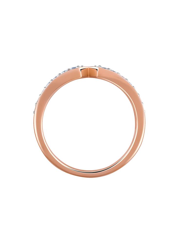 14K Rose Gold Amalthea Diamond Ring : GDLBBR03