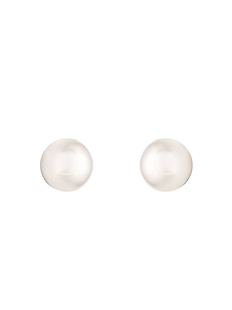 14K Yellow Gold Pearl-Fect Studs : GDLER0131