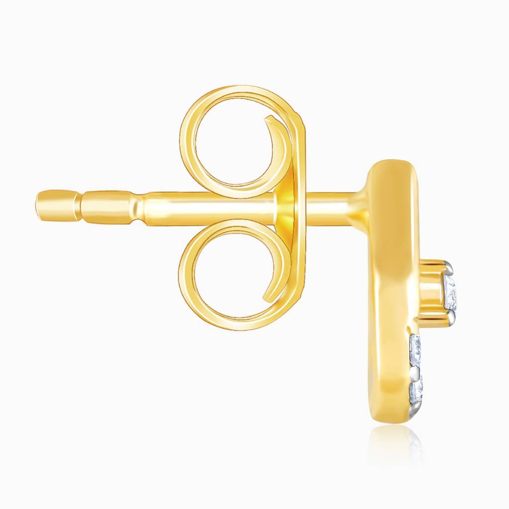 14K Gold Celestial Rain Diamond Earrings : GDLER0214