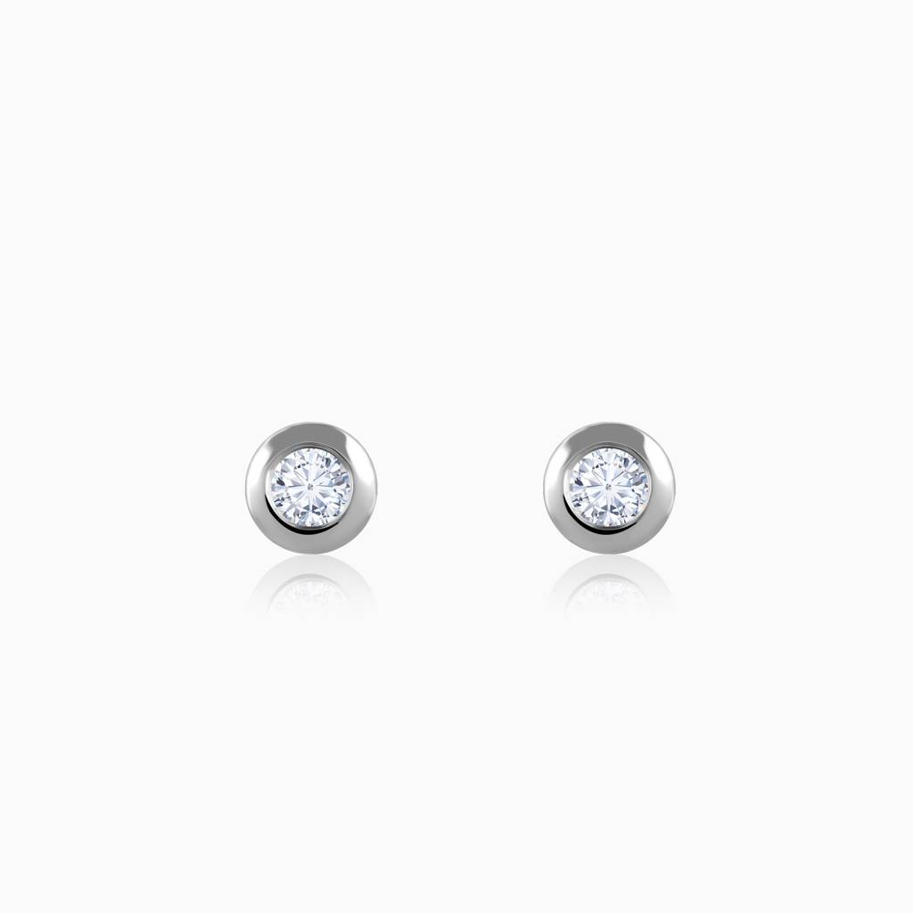 14K Gold Mimo Diamond Stud Earrings : GDLER0300