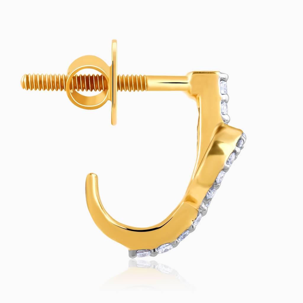 14K Gold Everglow Diamond Earring : GDLER0442
