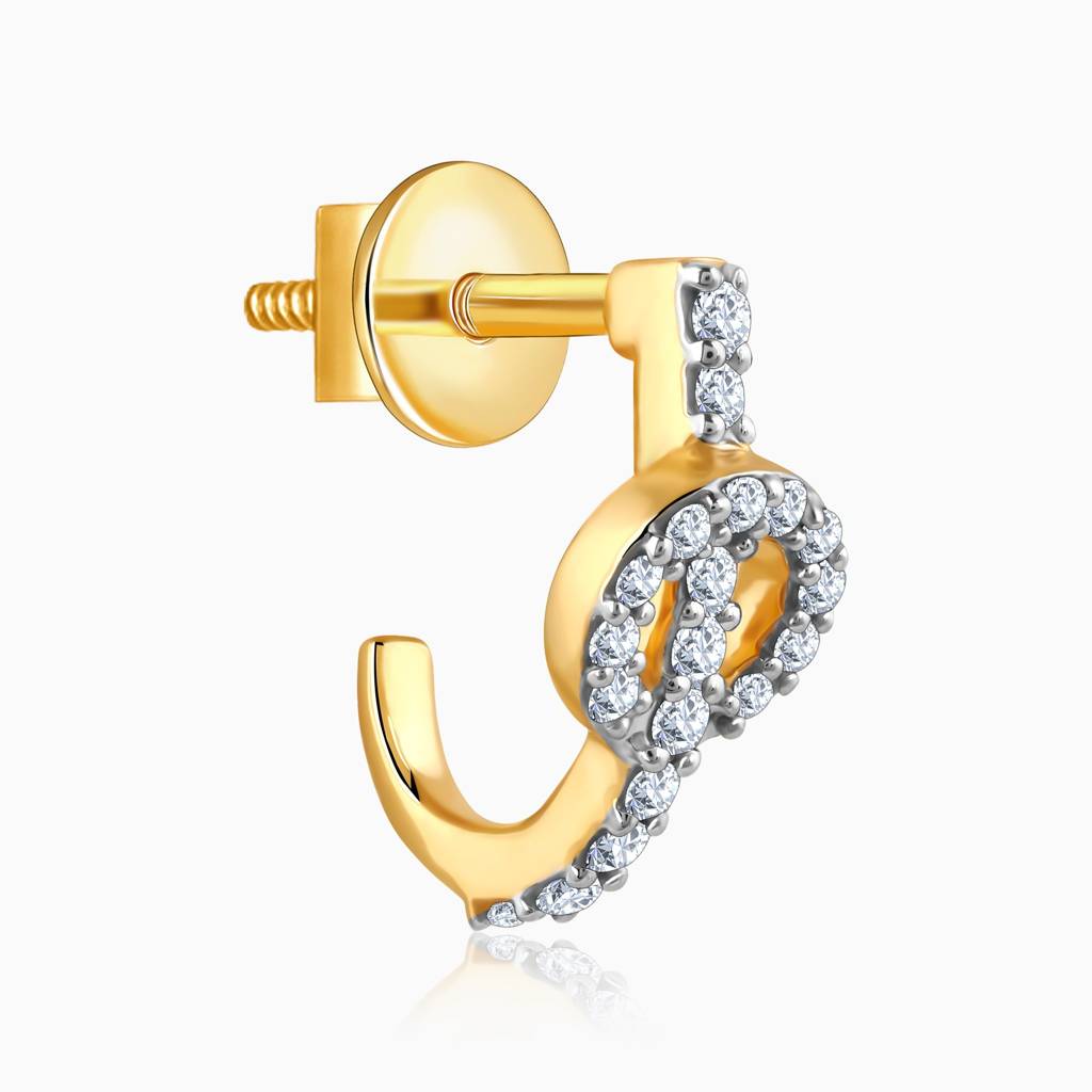 14K Gold Everglow Diamond Earring : GDLER0442