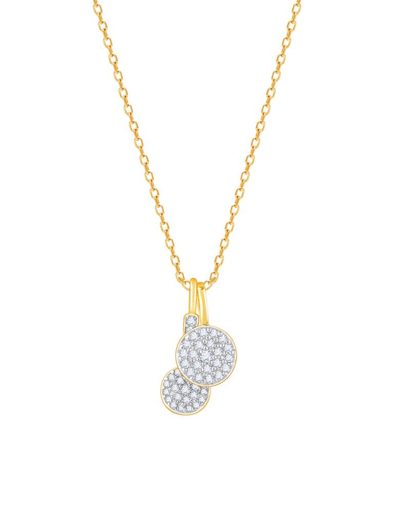 Giva 14K Yellow Gold Cheerful Cherry Diamond Pendant Without Chain : GDLPD0131