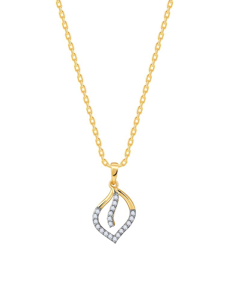 14K Yellow Gold Fidelity Diamond Pendant : GDLPD0256