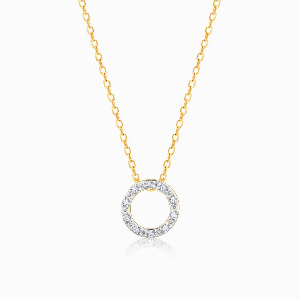 14K Gold Eternal Valentine Diamond Pendant : GDLPD0211