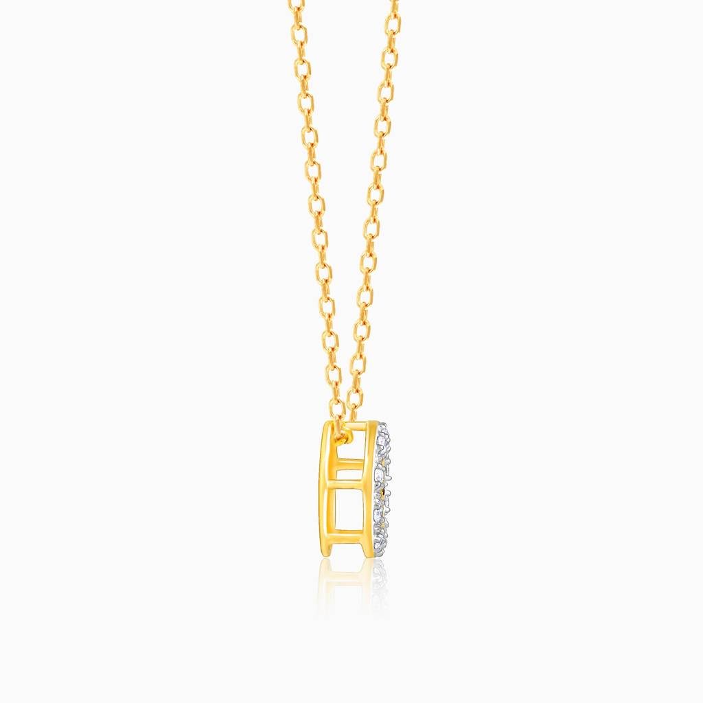 14K Gold Eternal Valentine Diamond Pendant : GDLPD0211