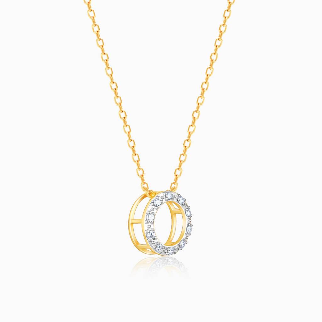 14K Gold Eternal Valentine Diamond Pendant : GDLPD0211