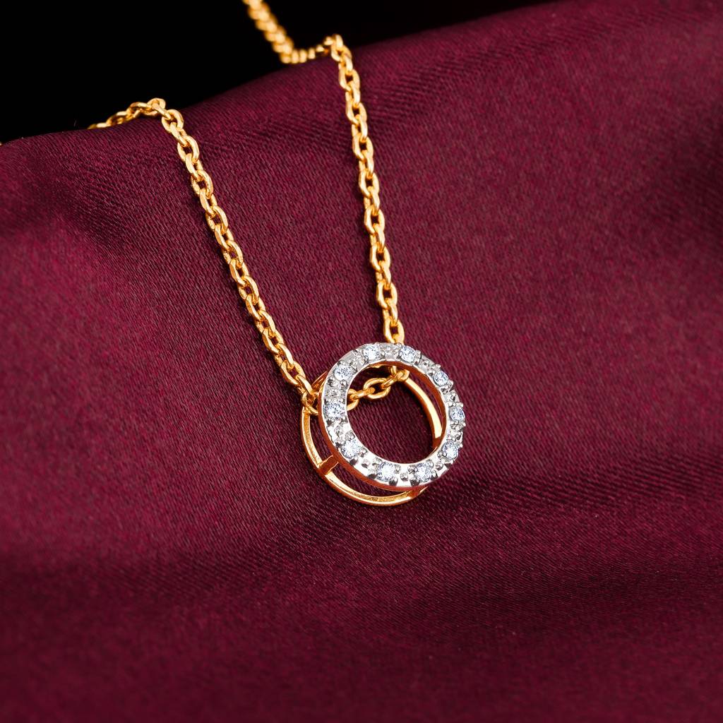 14K Gold Eternal Valentine Diamond Pendant : GDLPD0211
