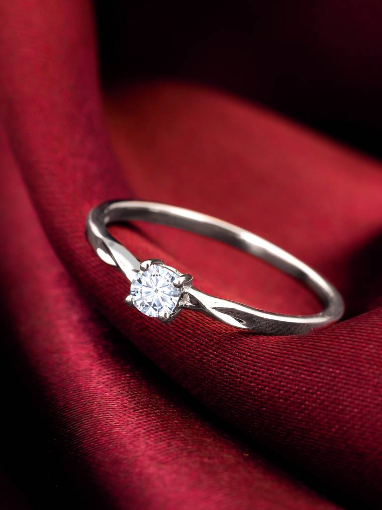 Giva 18K White Gold Precious Memories Diamond Ring : GDLR0100