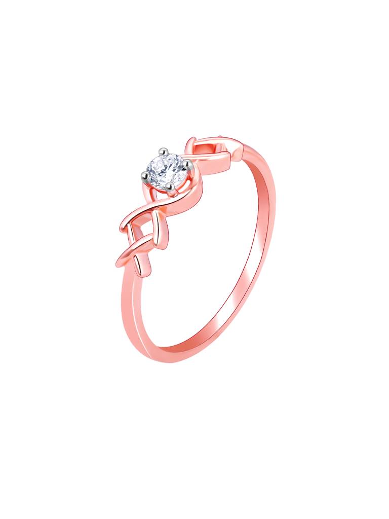 Giva 18K Rose Gold Timeless Grace Diamond Ring : GDLR0104