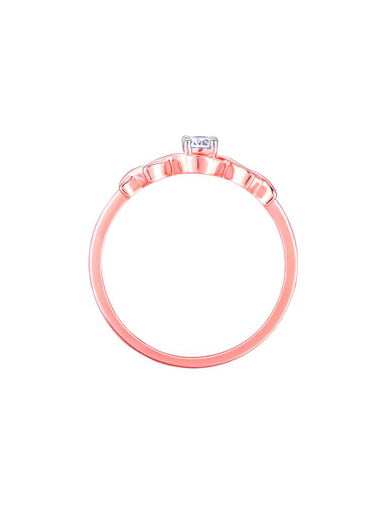 Giva 18K Rose Gold Timeless Grace Diamond Ring : GDLR0104