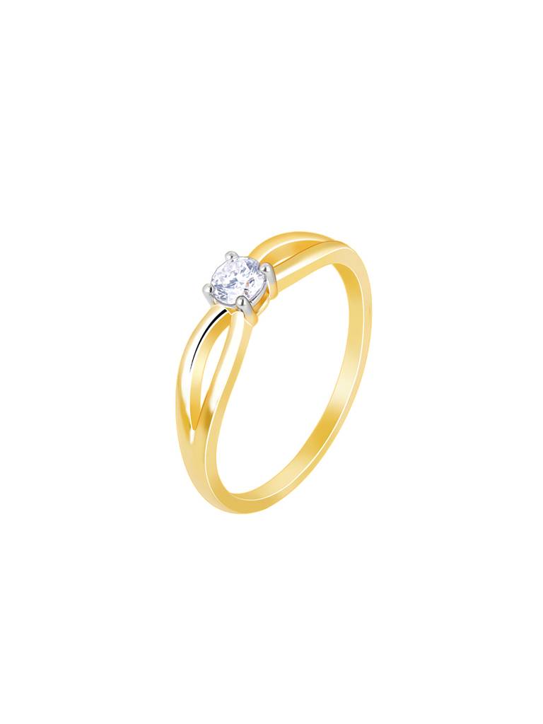 Giva 18K Yellow Gold Charming Magic Diamond Ring : GDLR0107