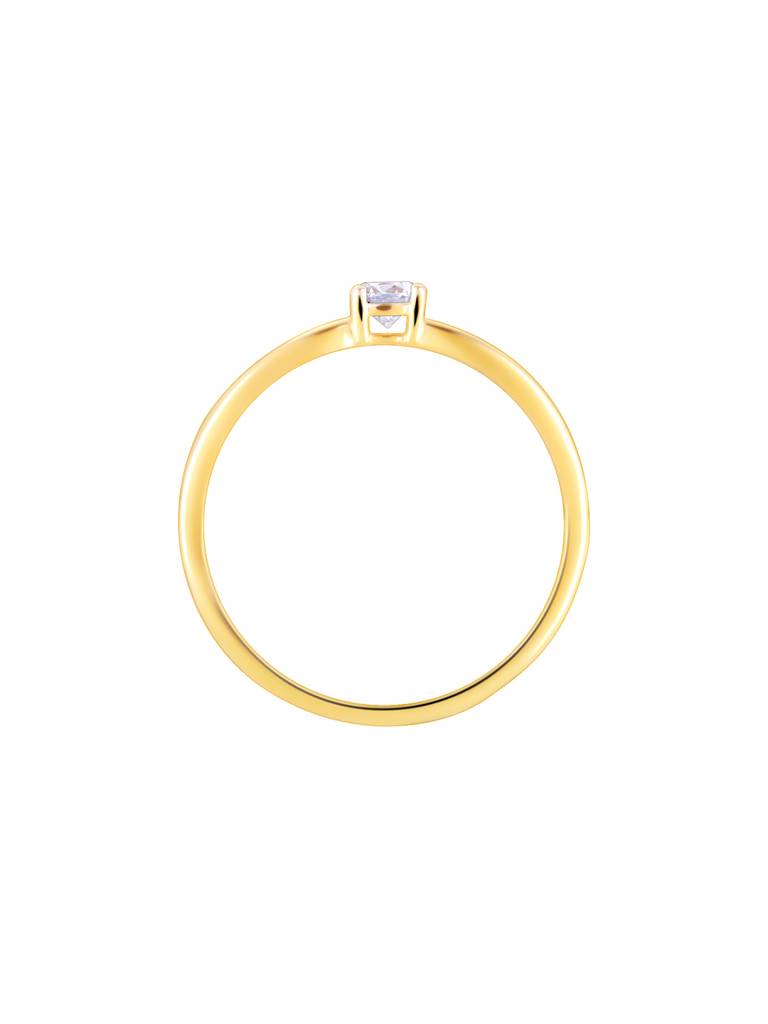 Giva 18K Yellow Gold Charming Magic Diamond Ring : GDLR0107