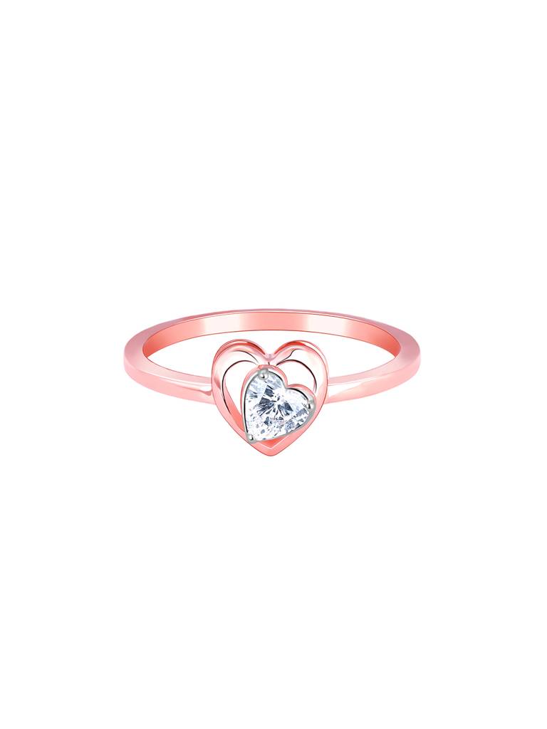 Giva 18K Rose Gold Joy Of Love Diamond Ring : GDLR0110