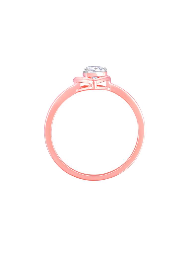 Giva 18K Rose Gold Joy Of Love Diamond Ring : GDLR0110