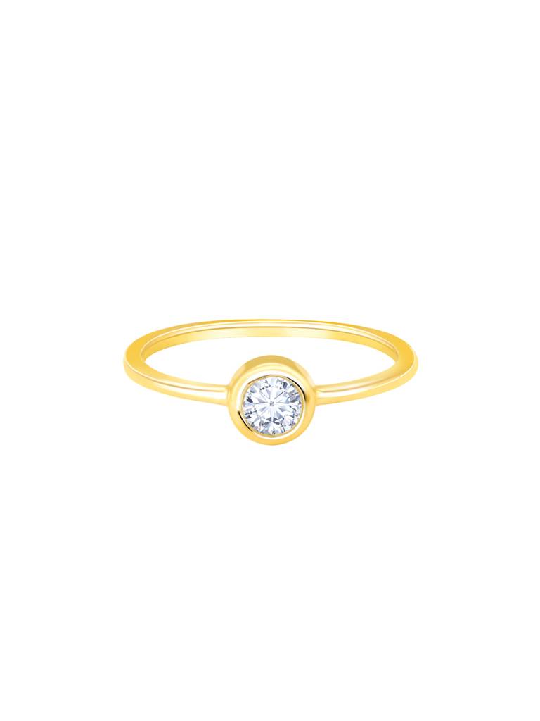 Giva 14K Yellow Gold Precious Love Diamond Ring : GDLR0116