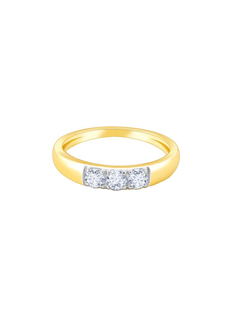 Giva 14K Yellow Gold Celestial Radiance Diamond Ring : GDLR0118