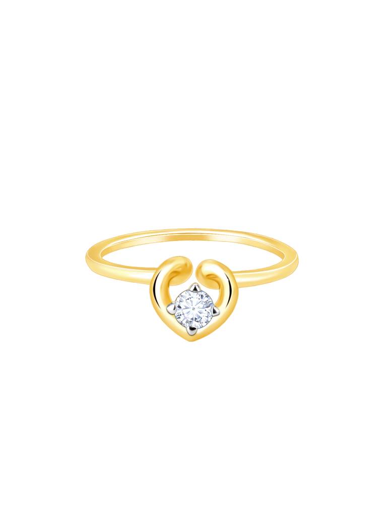 Giva 14K Yellow Gold Symphony Of Love Diamond Ring : GDLR0120