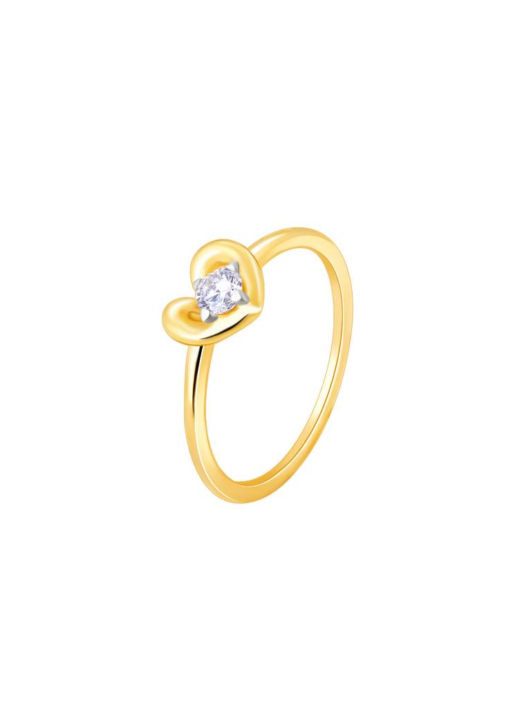 Giva 14K Yellow Gold Symphony Of Love Diamond Ring : GDLR0120