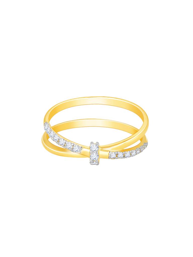 Giva 18K Yellow Gold A Joyful Reminder Diamond Ring : GDLR0125