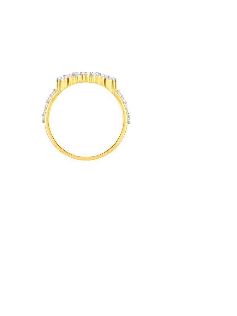 Giva 18K Yellow Gold Sublime Affection Diamond Ring : GDLR0128