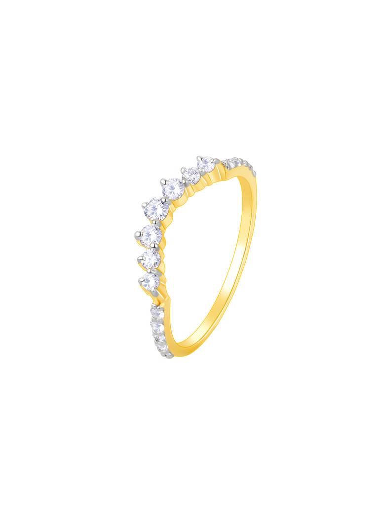 Giva 18K Yellow Gold Sublime Affection Diamond Ring : GDLR0128