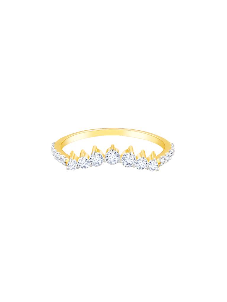 Giva 18K Yellow Gold Sublime Affection Diamond Ring : GDLR0128