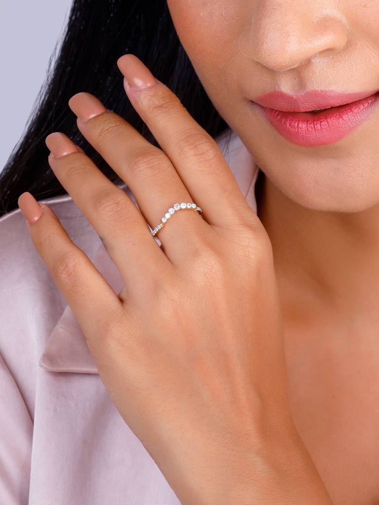 Giva 18K Yellow Gold Sublime Affection Diamond Ring : GDLR0128