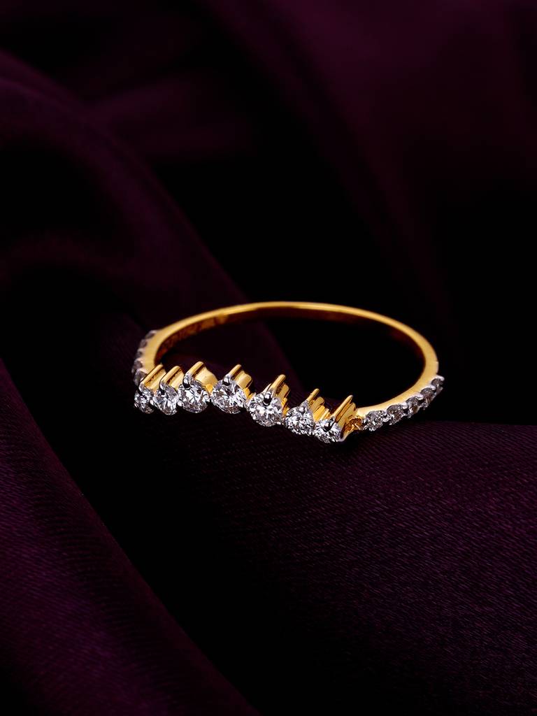 Giva 18K Yellow Gold Sublime Affection Diamond Ring : GDLR0128