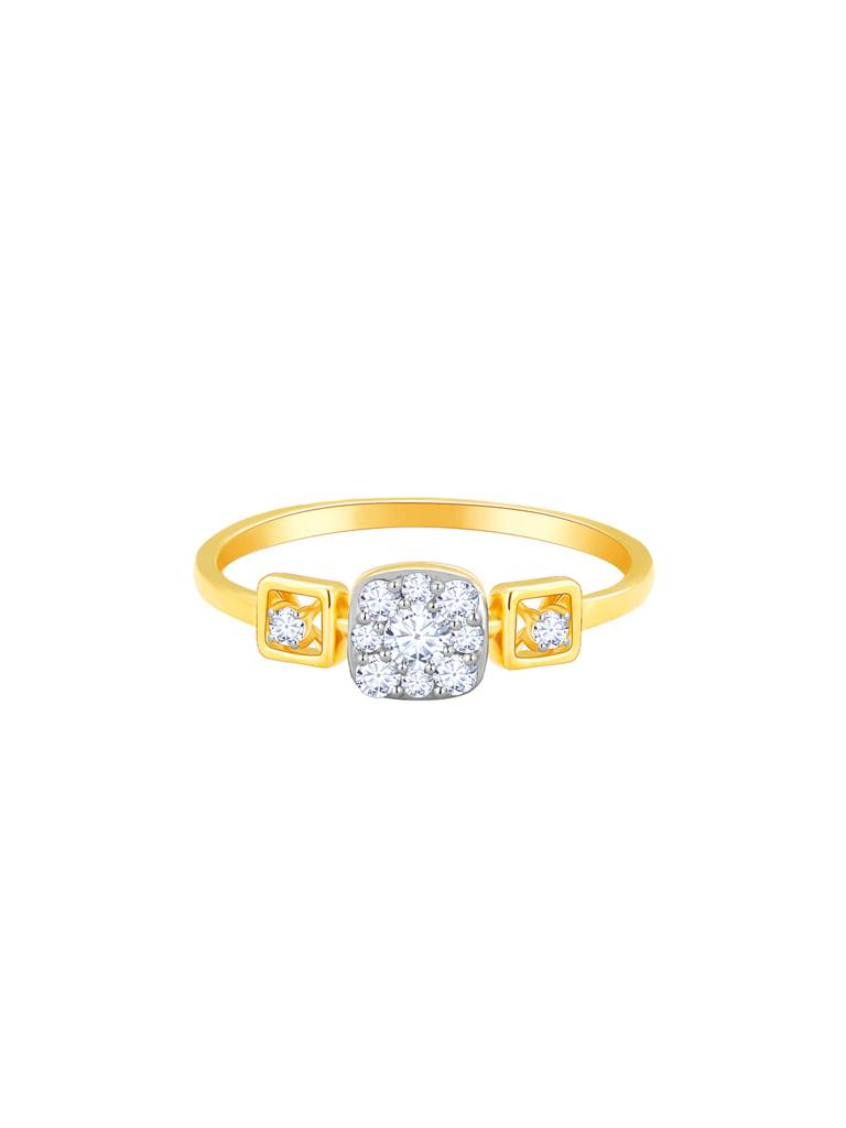 Giva 14K Yellow Gold Tapestry Of Life Diamond Ring : GDLR0158