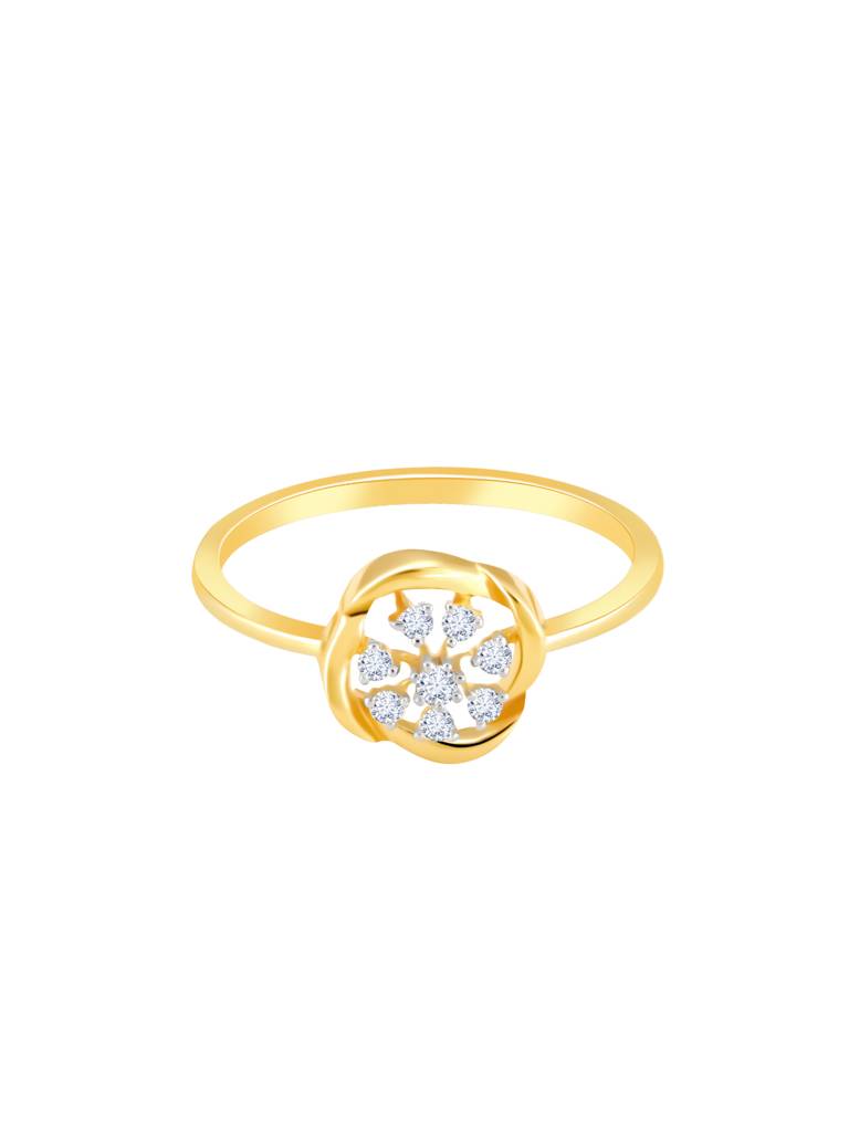 Giva 14K Yellow Gold You Are My Choice Diamond Ring : GDLR018