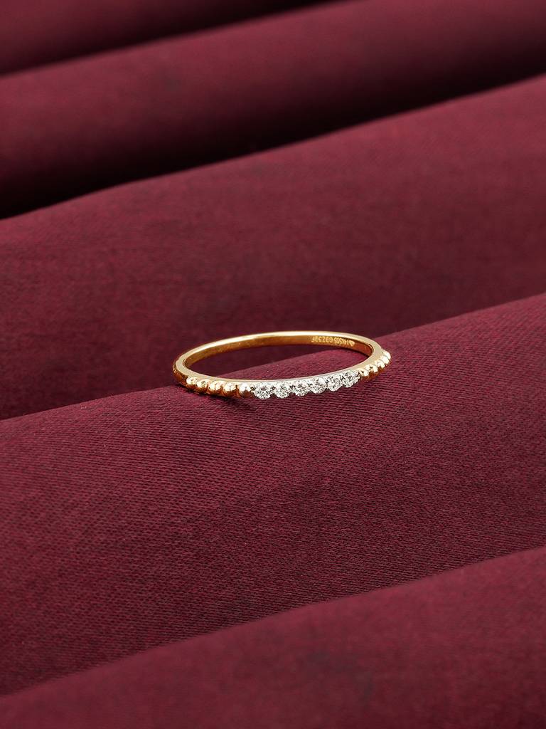 14K Yellow Gold Glorious Shine Diamond Ring : GDLR0239