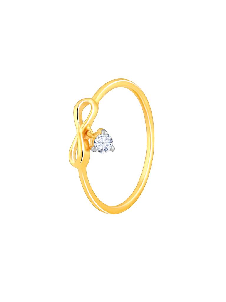 14K Yellow Gold Eternal Glow Diamond Ring : GDLR0260