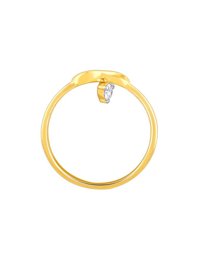 14K Yellow Gold Eternal Glow Diamond Ring : GDLR0260