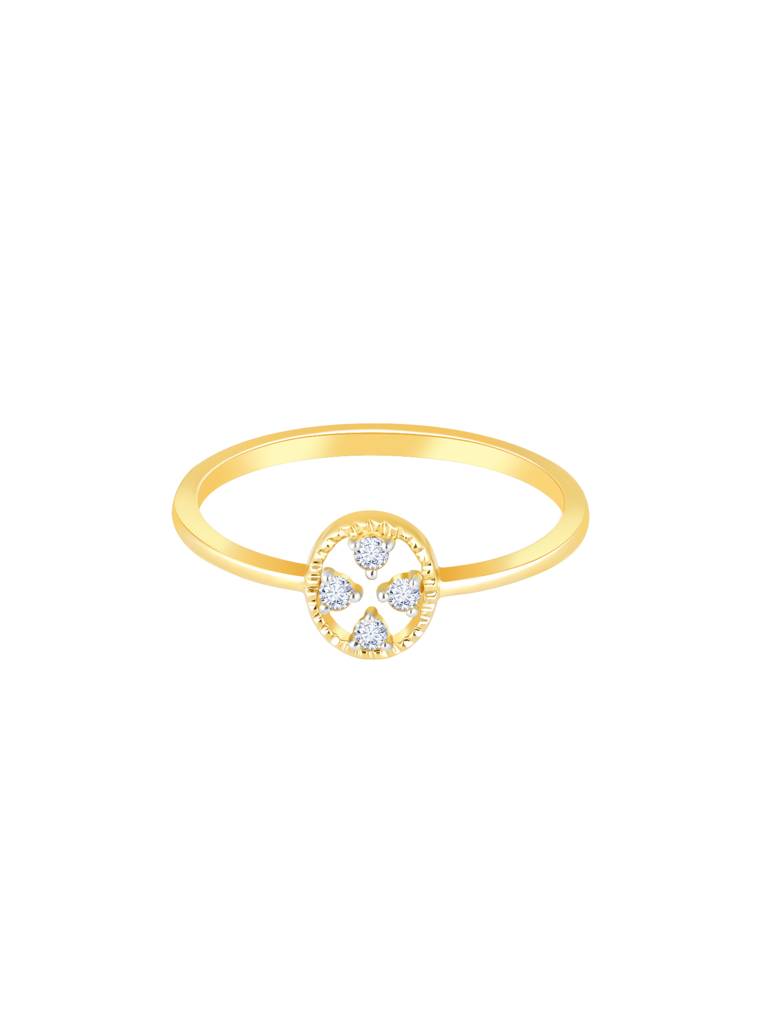 Giva 14K Yellow Gold Timeless Treasure Diamond Ring : GDLR02