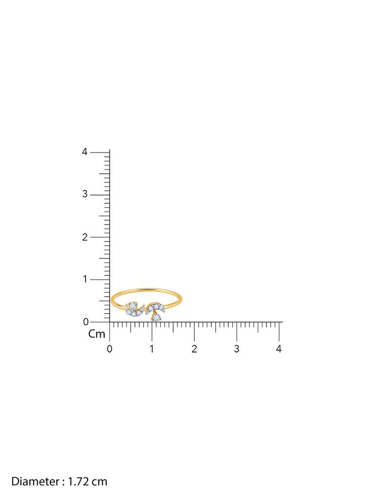 14K Yellow Gold Nima Diamond Ring : GDLR0316