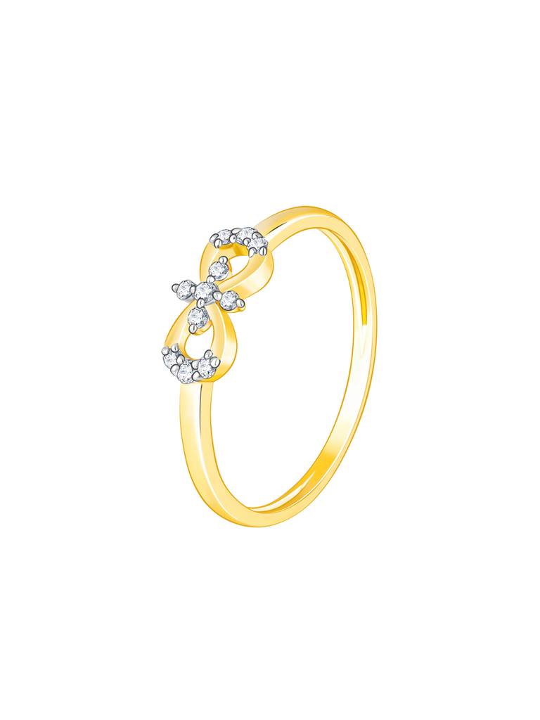 14K Yellow Gold Forever You Diamond Ring : GDLR0330