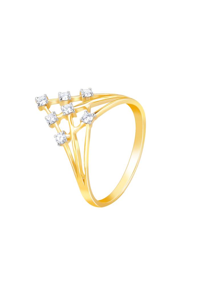 Giva 14K Yellow Gold Dreaming Of Forever Diamond Ring : GDLR037