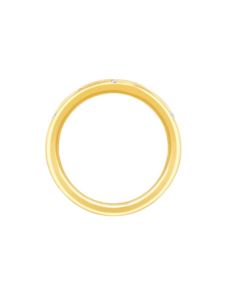 14K Yellow Gold Simple Elegance Diamond Ring : GDLR0406