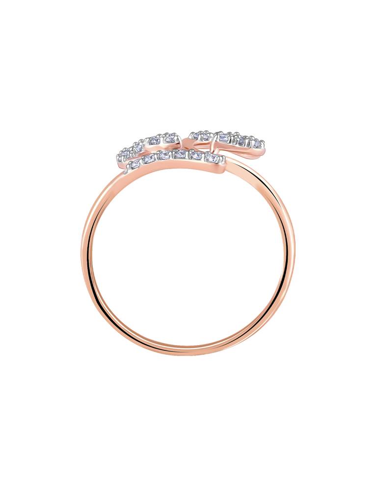 18K Rose Gold Fervor Diamond Ring : GDLR0416